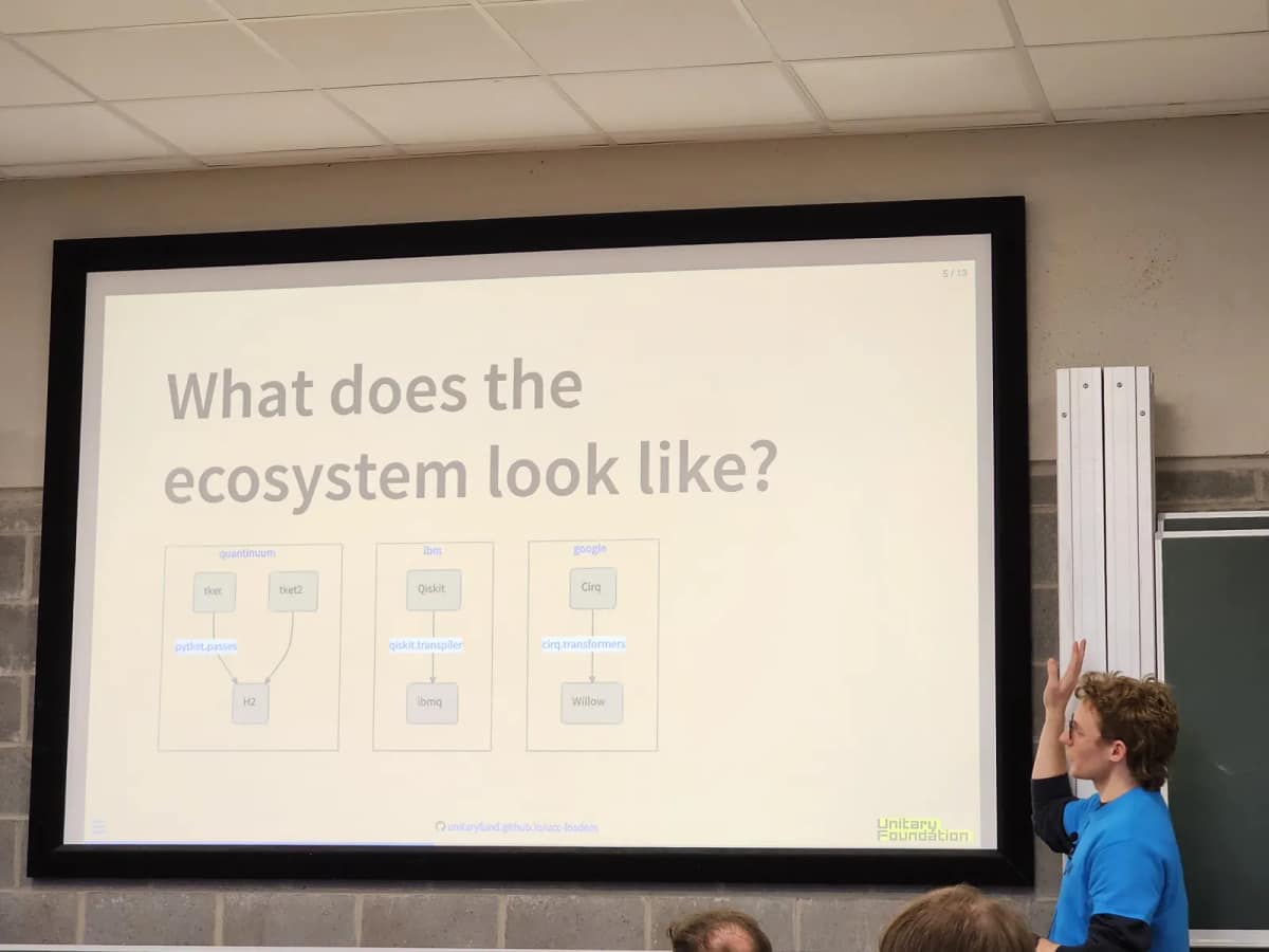 qBraid in the FOSDEM 2025 Quantum Computing Devroom